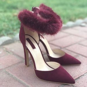 Maroon  Heels